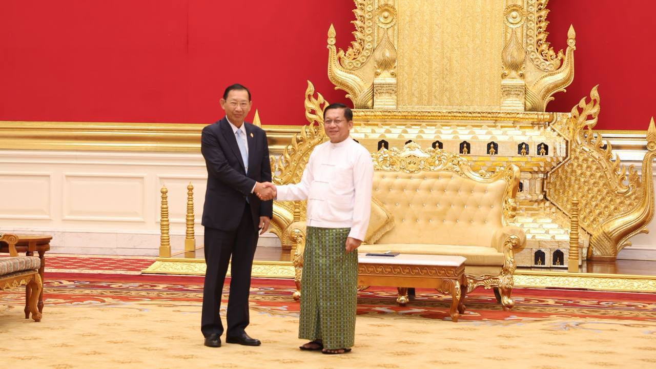 កម្ពុជា​ទទួល​ស្គាល់​លោក មីន អ៊ុងឡាំង​ ជា​ប្រធានាធិបតី មីយ៉ាន់ម៉ា និង​ជូន​ពរ​លោក​ឱ្យ​ទទួល​បាន​ជោគជ័យ​ក្នុង​ការ​ដឹក​នាំ​ប្រទេស