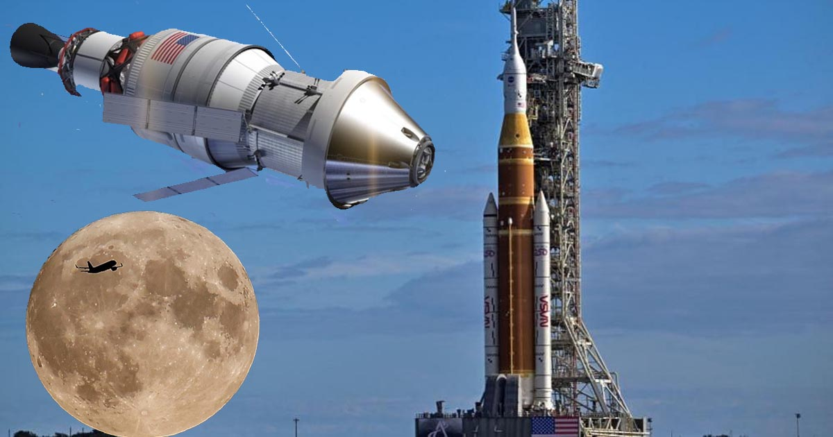 NASA ​​បង្ហោះ​​យានអវកាសបញ្ជូនអវកាសយានិក​​ទៅ​ភព​ព្រះចន្ទដោយ​ប្រើ​៧ដំណាក់កាល​