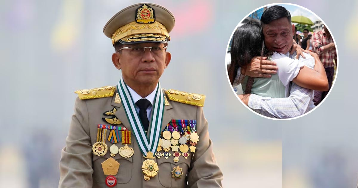 ក្រោយ​ឡើង​ជា​ប្រធានាធិបតីមីយ៉ាន់​ម៉ា មីន ​អ៊ុងលាំង​ ដោះ​លែង​អ្នក​ទោស​ជាង​ ៤ពាន់​នាក់​