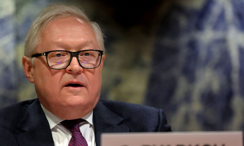 អនុរដ្ឋមន្ត្រីការបរទេសរុស្ស៊ី Sergei Ryabkov