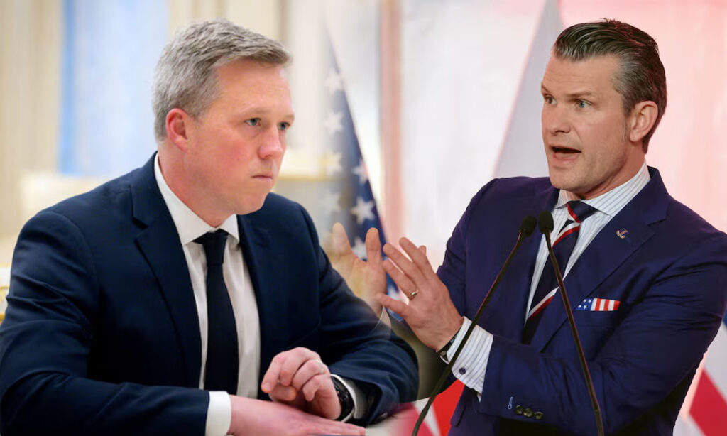 រដ្ឋមន្ត្រី​​ការពារជាតិ​អាមេរិក Hegseth ត្រូវរាយការណ៍​ថា ​មានជម្លោះ​ជាមួយ​​មន្ត្រី​កងទ័ព Driscol