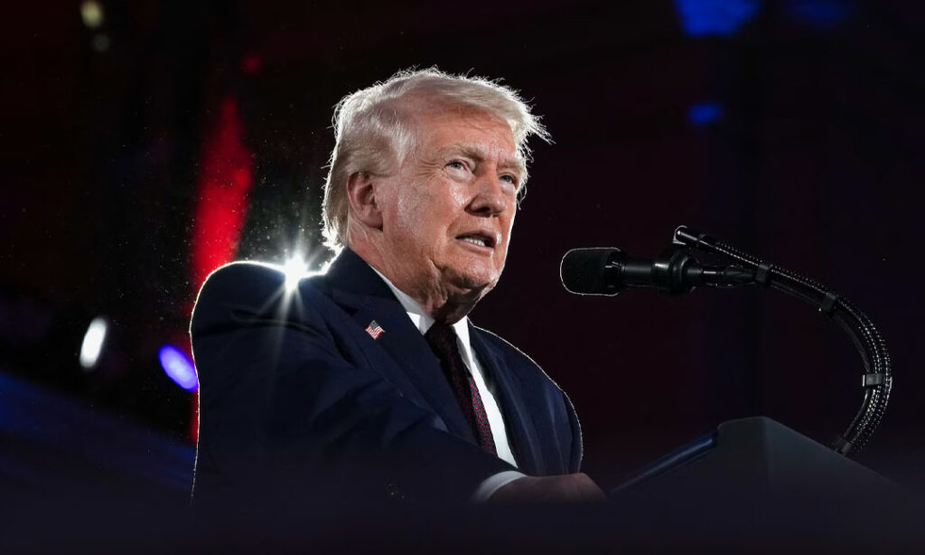 ដូណាល់ ត្រាំ ប្រធានាធិបតីអាមេរិក