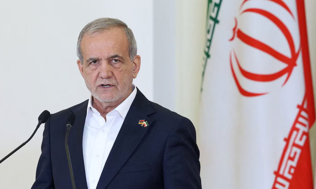 ប្រធានាធិបតីអ៊ីរ៉ង់ Masoud Pezeshkian