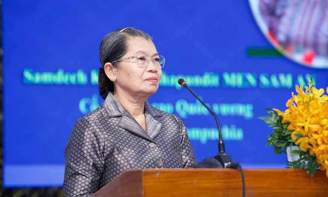 សម្តេចកិត្តិសង្គហបណ្ឌិត ម៉ែន សំអន សាទរនូវពាក្យស្លោក «ភាពជាអ្នកជិតខាងល្អ មិត្តភាពជាប្រពៃណី កិច្ចសហប្រតិបត្តិការគ្រប់ជ្រុងជ្រោយ និងស្ថិរភាពយូរអង្វែង» បានឈានដល់កម្រិតខ្ពស់ថ្មីមួយទៀត