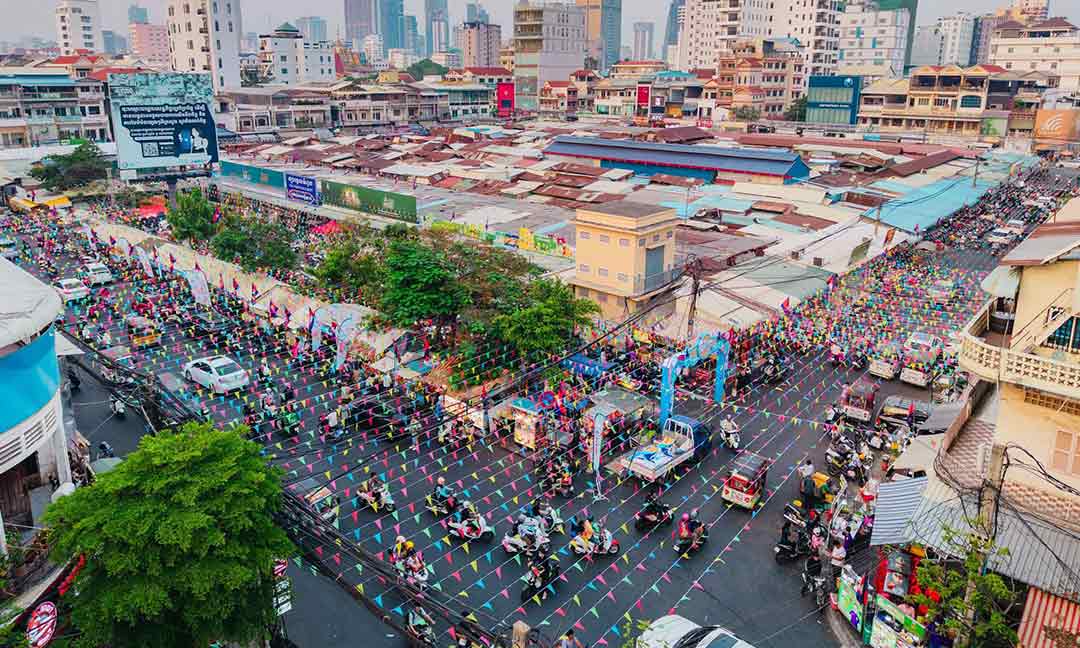 នគរសង្ក្រាន្តផ្សារទួលទំពូង នឹងចាប់ផ្តើមដំណើរការមុនគេនៅរសៀលនេះ ក្នុងភូមិសាស្ត្ររាជធានីភ្នំពេញ