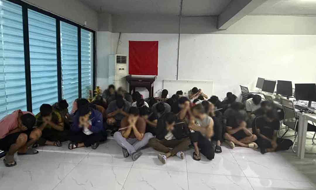 រដ្ឋបាលខេត្តព្រះសីហនុ ឃាត់ខ្លួនជនសង្ស័យ ៤៩ នាក់ ពាក់ព័ន្ធ Online Scam និងជនបរទេសស្នាក់នៅខុសច្បាប់ជាច្រើននាក់ទៀត