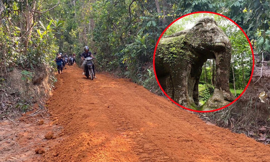 លែង​លំបាក​ដូចមុន! ផ្លូវ​ទៅ​ស្រះ​ដំរី​លើ​ខ្នង​ភ្នំ​គូលែន​​បញ្ចប់​ស្ថាបនា​កែ​លម្អ ១០០% ទេសចរទៅ​កម្សាន្ត​ទី​បុរាណស្ថាន​ដ៏ពិសិដ្ឋ​កាន់​តែ​ងាយស្រួល​