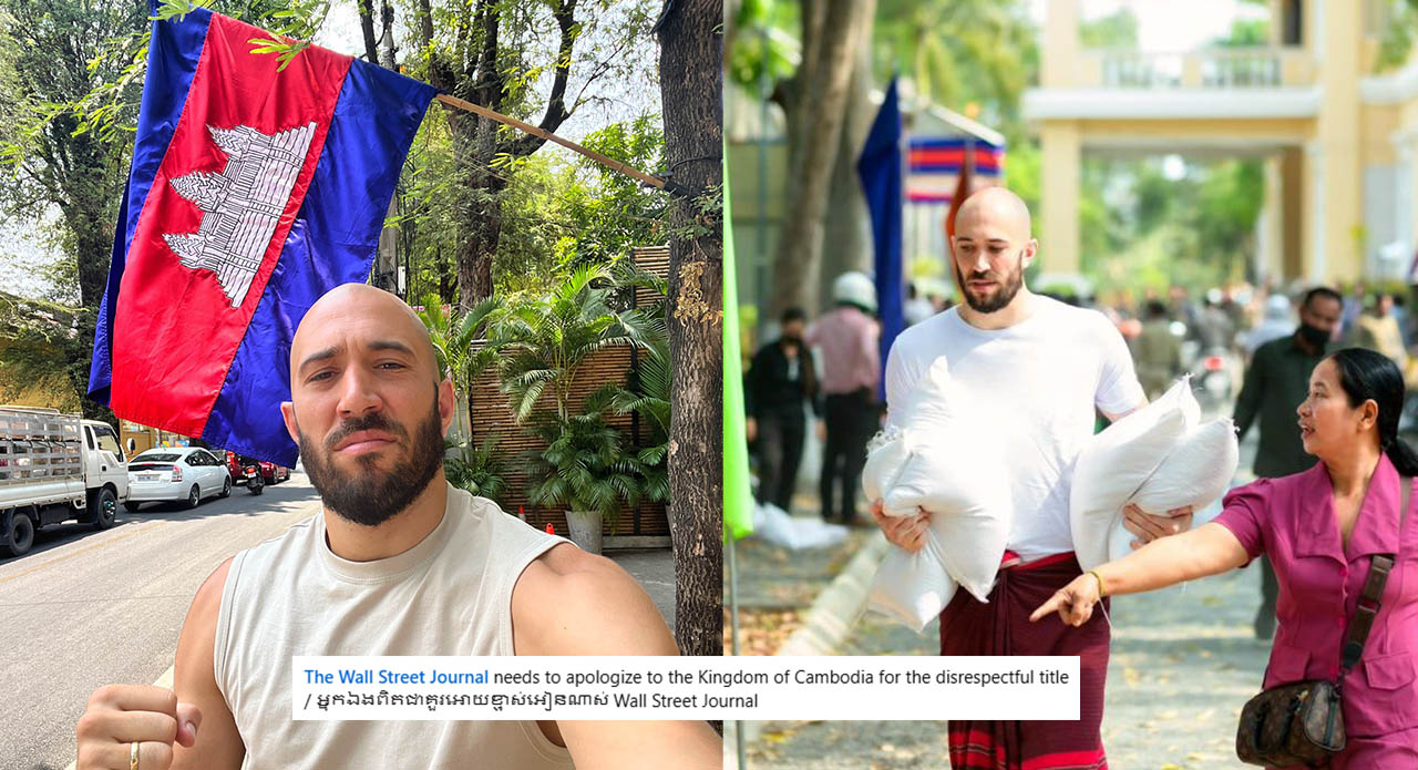 កីឡាករ Dave Leduc ទាម​ទារ​ឲ្យ The Wall Street Journal សុំ​ទោស​កម្ពុជា