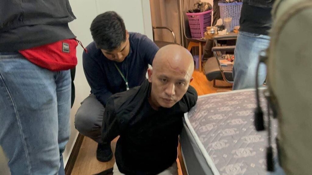 ទីតាំងចាប់ខ្លួនជនសង្ស័យ