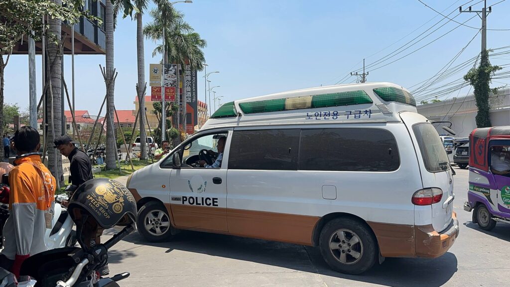 កន្លែងកើតហេតុនៅសង្កាត់ឃ្មួញ