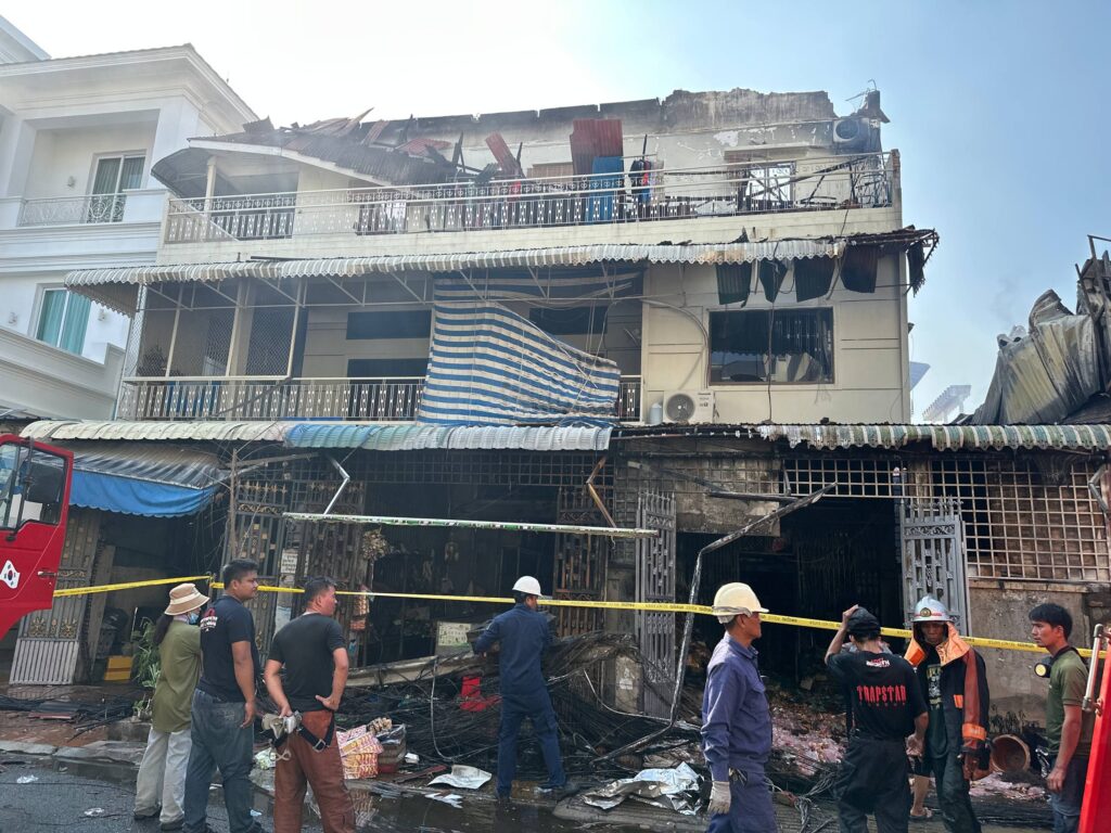 អគ្គិភ័យឆេះដេប៉ូហ្គាស