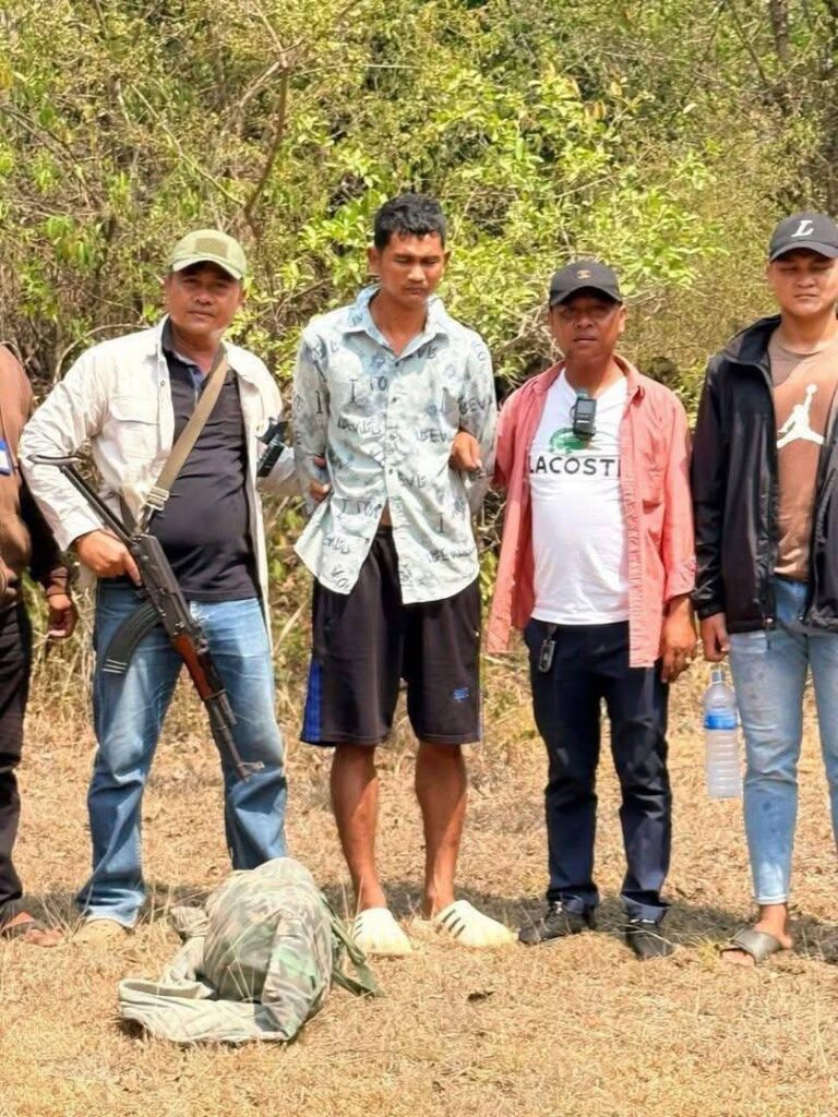 ជនដៃដល់ត្រូវបានចាប់ខ្លួន