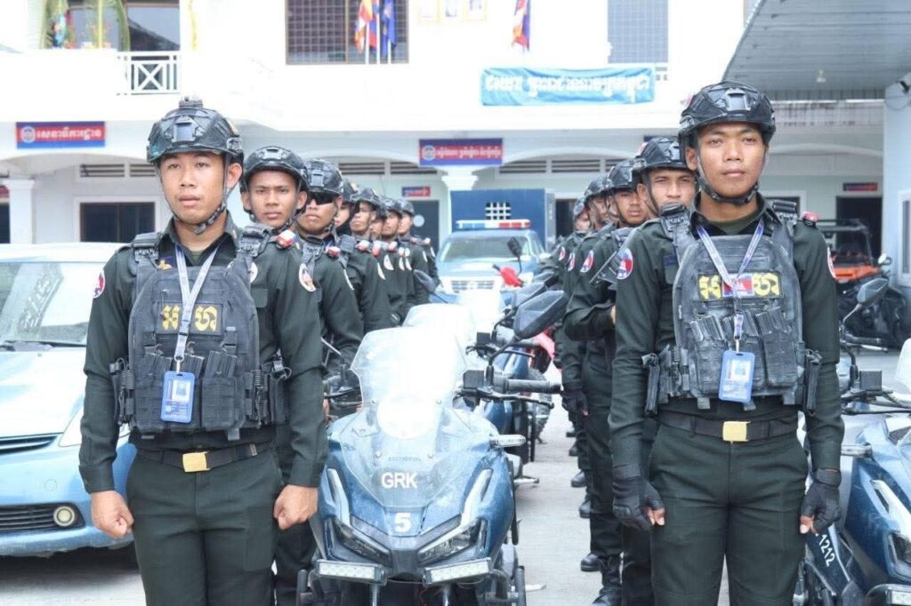 ការថែរក្សាសន្តិសុខក្នុងពិធីបុណ្យ