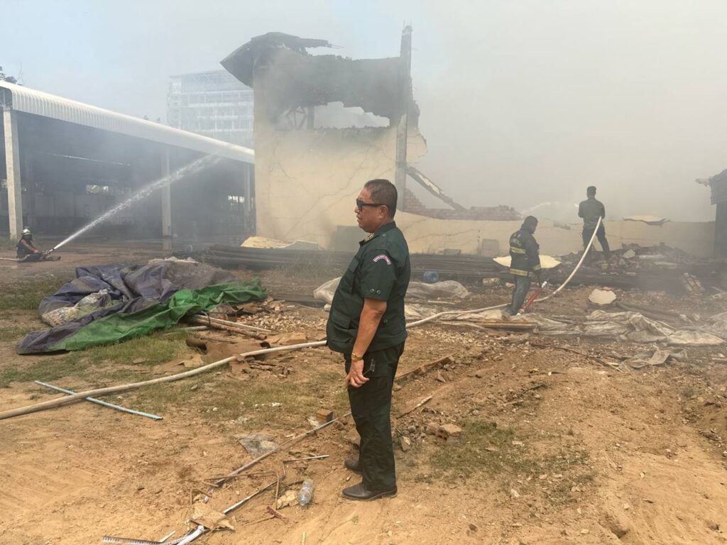 គ្រោះអគ្គិភ័យក្នុងពិធីបុណ្យចូលឆ្នាំ