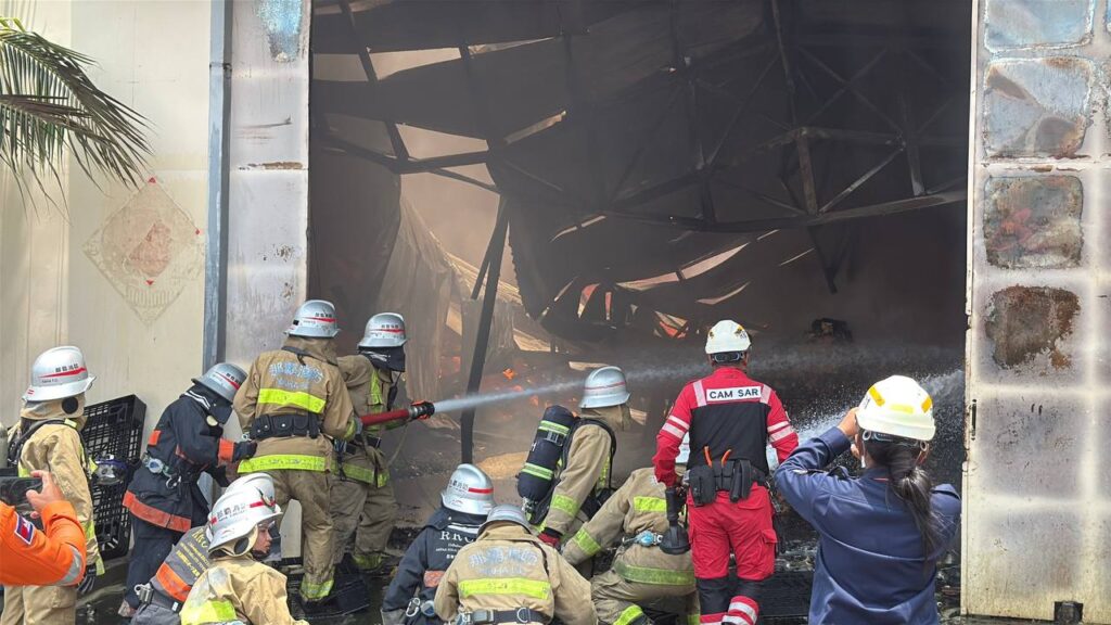 ការត្រួតពិនិត្យទីតាំងបន្ទាប់ពីអគ្គិភ័យ