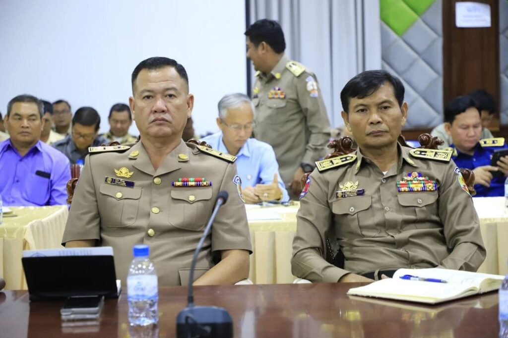 លោកអភិបាលខេត្តថ្លែងក្នុងកិច្ចប្រជុំ
