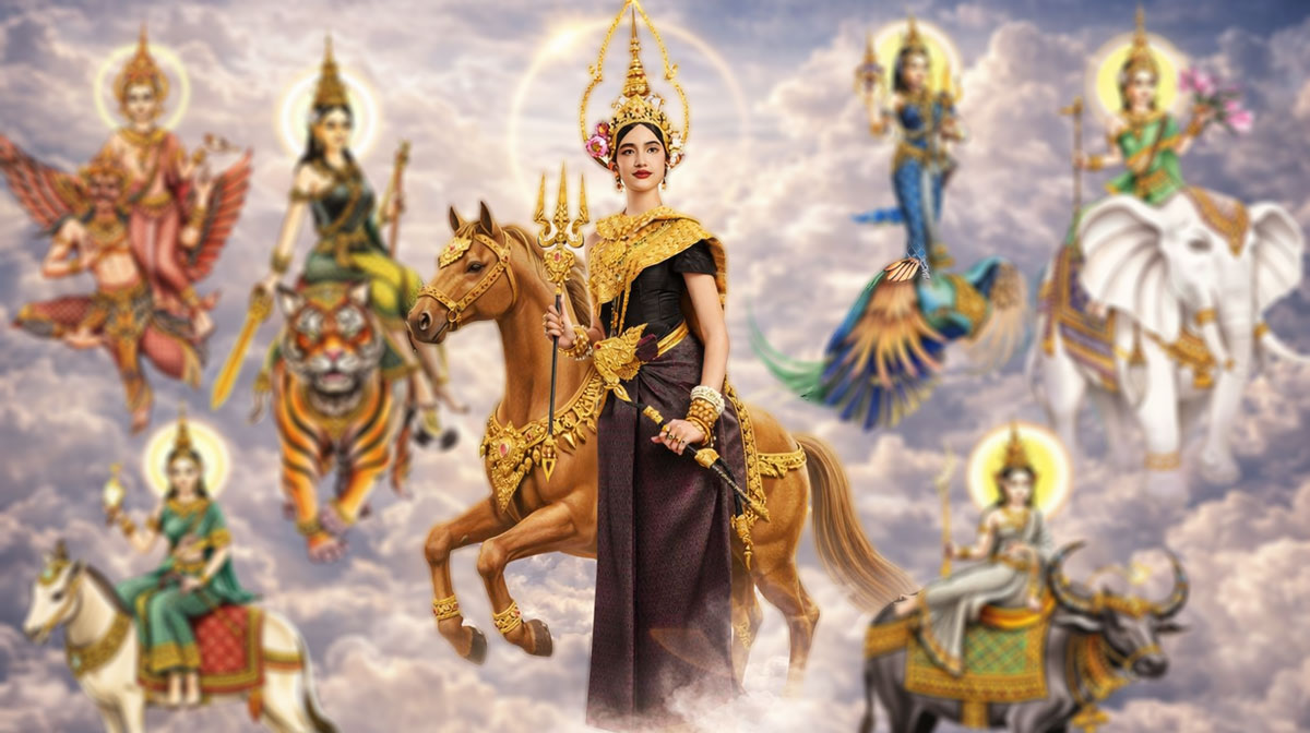 តាមពិត ពាហនៈទេវតាគេកំណត់តាម “ថ្ងៃ” សង្ក្រាន្តចូល ខណៈឆ្នាំនេះចំថ្ងៃអង្គារ វេនទេវធីតា “រាក្យសាទេវី”