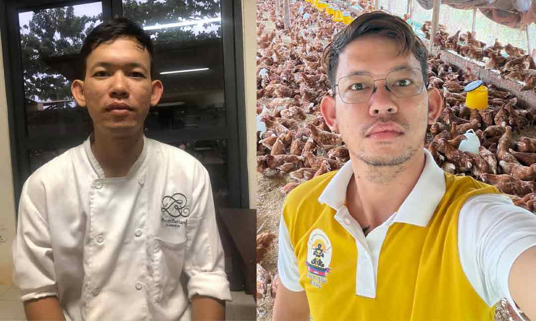 ​ពីចុងភៅ​តាម​សណ្ឋាគារ​ ក្លាយជាម្ចាស់​កសិដ្ឋានចិញ្ចឹមមាន់​យកពង​ដ៏លេចធ្លោ​ប្រចាំ​ទឹកដី​ខេត្តបាត់ដំបង​