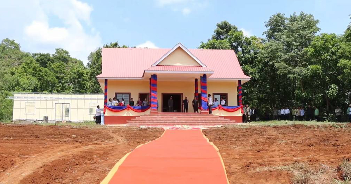 ទីស្នាក់ការសមាគមអតីតយុទ្ធជនខេត្តមណ្ឌលគិរី ដាក់ឱ្យប្រើប្រាស់ជាផ្លូវការ ដើម្បីផ្តល់សេវាជូនសមាជិក