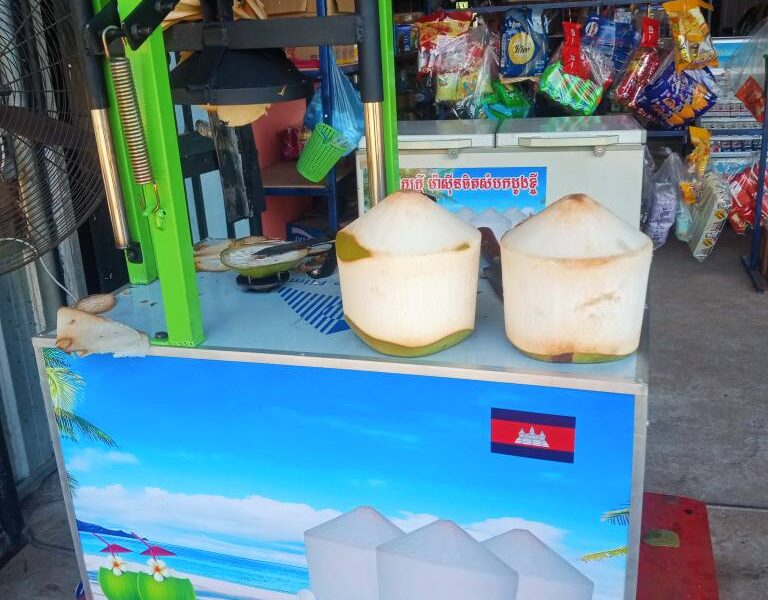 ​ម៉ាស៊ីនចិតសំបកដូងកម្ពុជាបានបោះជំហានដល់ទីផ្សារអូស្ដ្រាលី ខណៈទីផ្សារក្នុងស្រុកកំពុងពេញនិយម