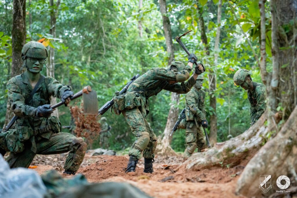 Singapore Soldiers