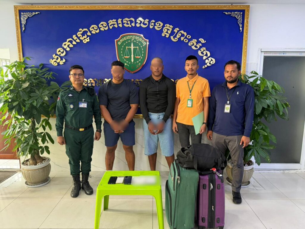 នគរបាលព្រហ្មទណ្ឌ សហការជាមួយនគរបាលខេត្តព្រះសីហនុ ឃាត់ខ្លួនជនសង្ស័យ២នាក់ ករណីឃាតកម្ម​ នៅវៀតណាម
