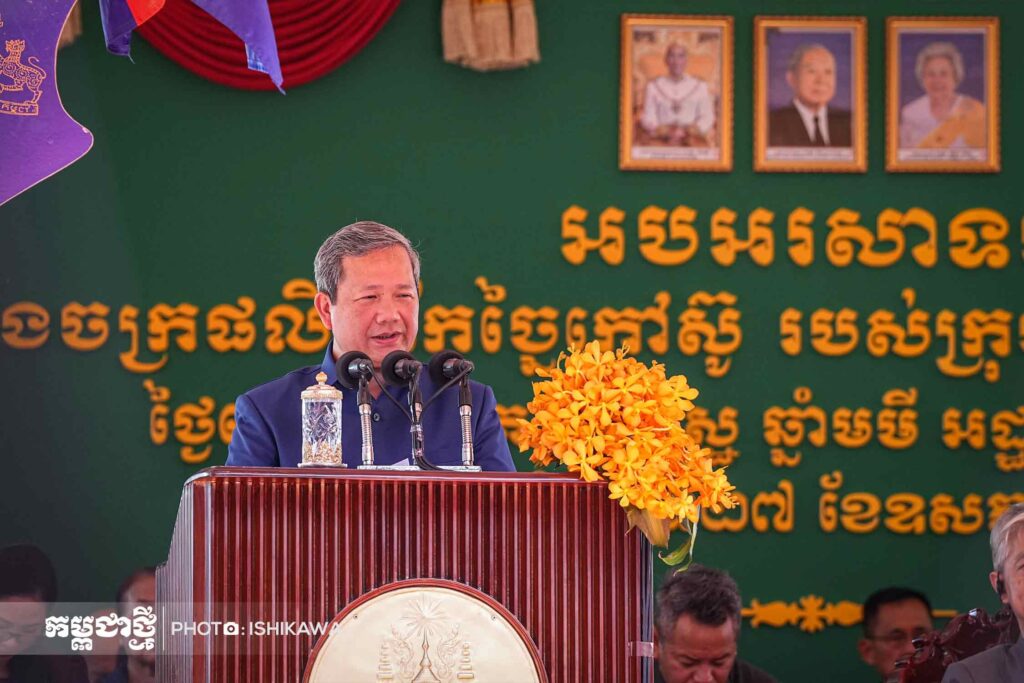 ​សម្ដេច ​ហ៊ុន ​ម៉ាណែតធានាថា៖ «គម្រោងព្រែកជីក ហ្វូណនតេជោ ​អត់ខាតទេ ​មានតែចំណេញ​»