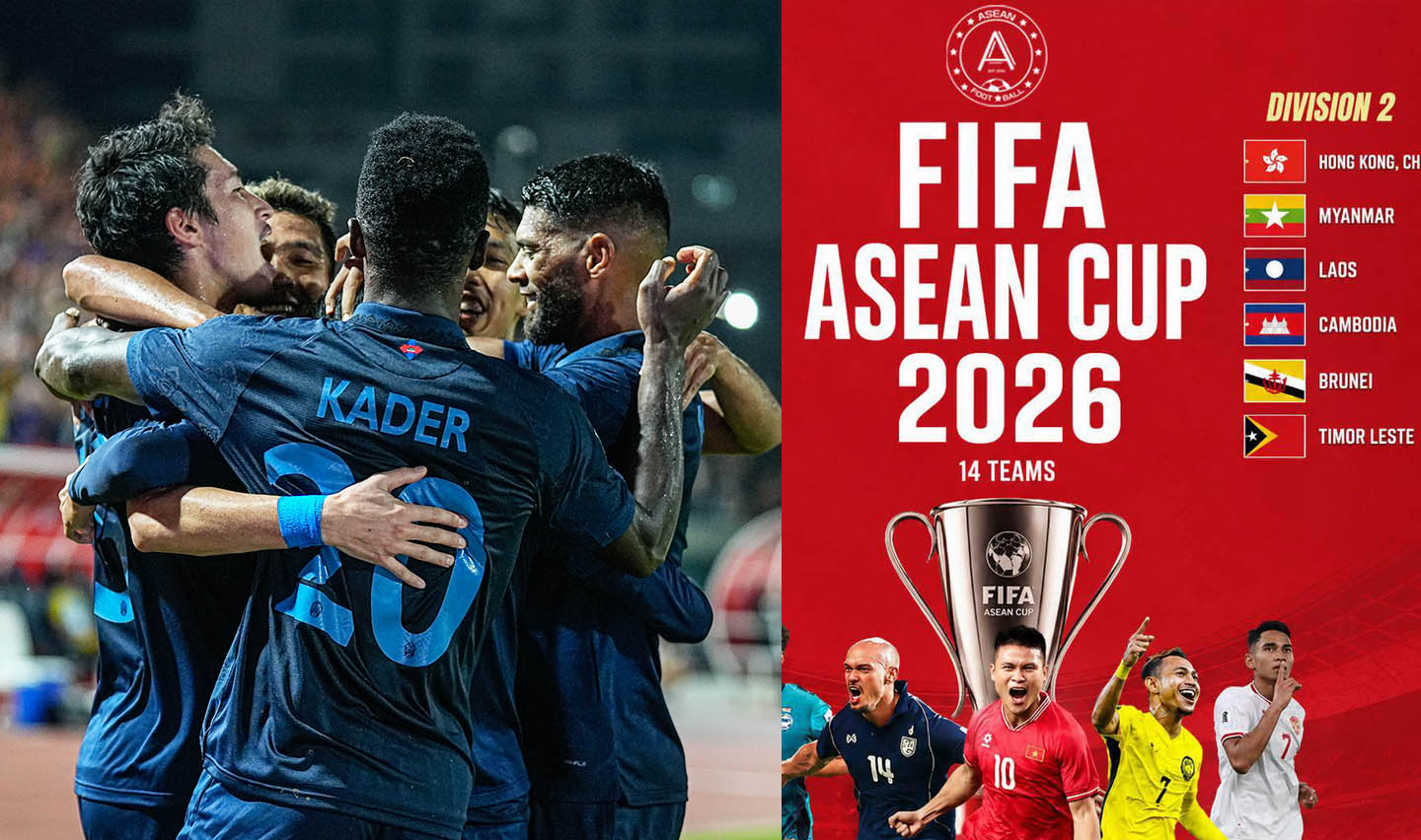 ពានអាស៊ាន​ FIFA ASEAN Cup កាន់​តែ​ធំ ដោយ​​មាន​ប្រាក់​ឧបត្ថម្ភ​សរុប​ ៤ លាន​ដុល្លារ