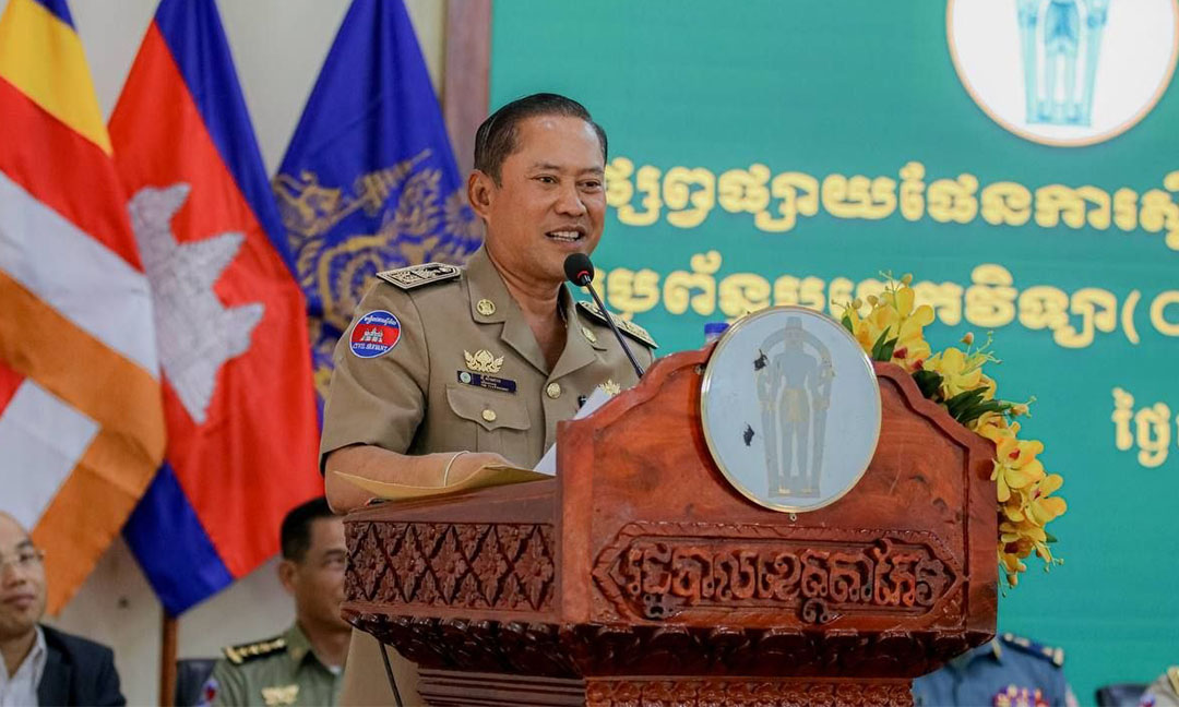 អាជ្ញាធរខេត្តតាកែវ បន្តបើកយុទ្ធនាការក្ដៅដាក់បទបញ្ជា ឱ្យកម្លាំងសមត្ថកិច្ចពាក់ព័ន្ធទប់ស្កាត់ Online Scam ក្នុងមូលដ្ឋាន