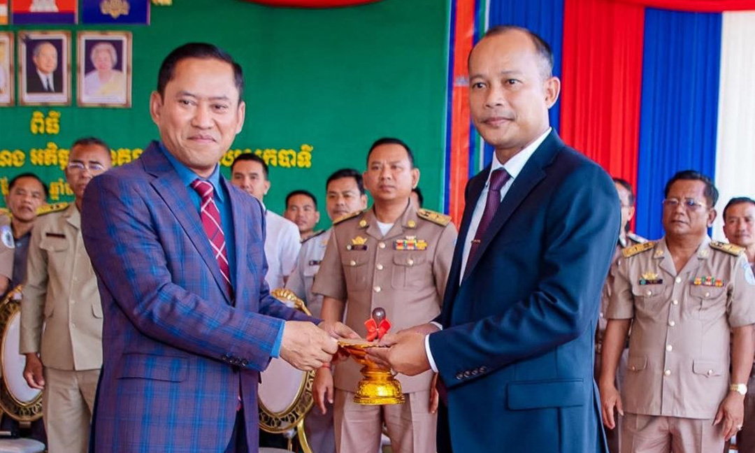 អភិបាលខេត្តតាកែវ ណែនាំអភិបាលស្រុកបាទី ថ្មី ពង្រឹងការទប់ស្កាត់បទល្មើសធនធានធម្មជាតិ និងបញ្ហាក្មេងទំនើង