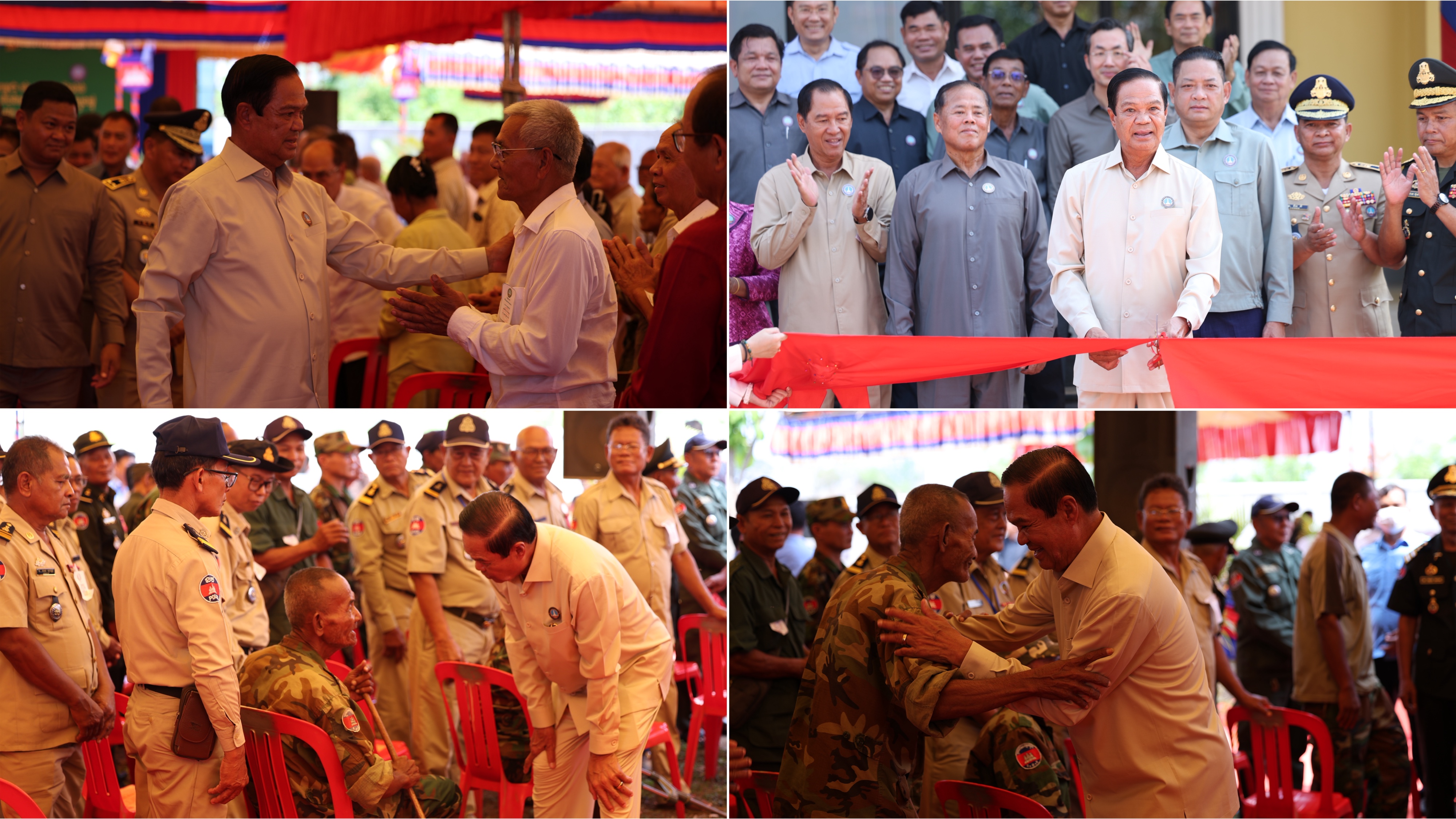 អគារទីស្នាក់ការសមាគមអតីតយុទ្ធជន ខេត្តត្បូងឃ្មុំ ត្រូវបានសម្ពោធដាក់ឱ្យប្រើប្រាស់ជាផ្លូវការ