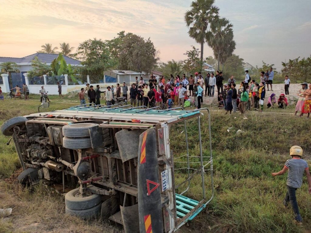 ក្នុងពេល៤ខែ មានកម្មករ៣៥នាក់បានបាត់បង់ជីវិត ដោយសារគ្រោះថ្នាក់ចរាចរណ៍