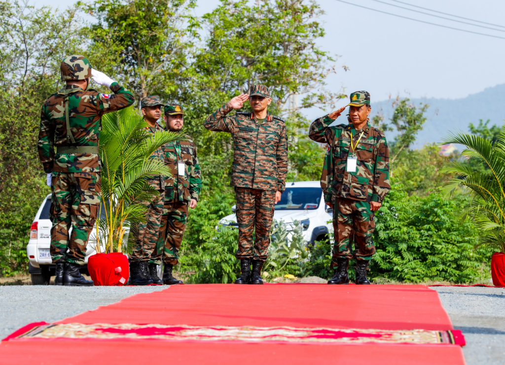 សមយុទ្ធទ្វេភាគីកងទ័ពជើងគោកកម្ពុជា និងឥណ្ឌា CINBAX II បានចាប់ផ្តើមជាផ្លូវការនៅថ្ងៃនេះ