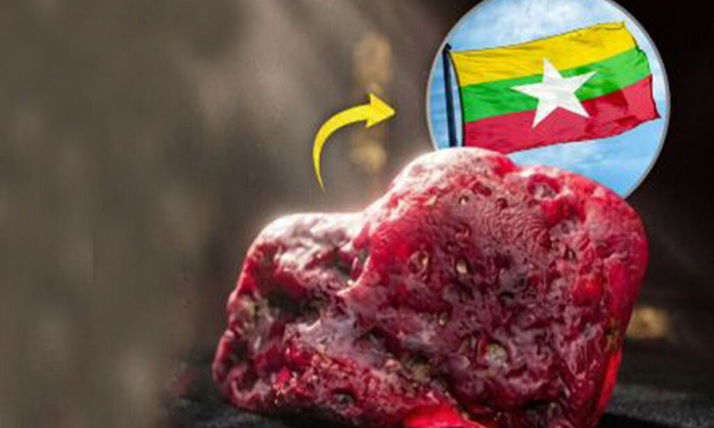 ត្បូងទទឹមខ្នាត​យក្ស​ដ៏កម្រ​ទម្ងន់ ១១០០០ ការ៉ាត់ ត្រូវ​បាន​រក​ឃើញនៅប្រទេស មីយ៉ាន់ម៉ា