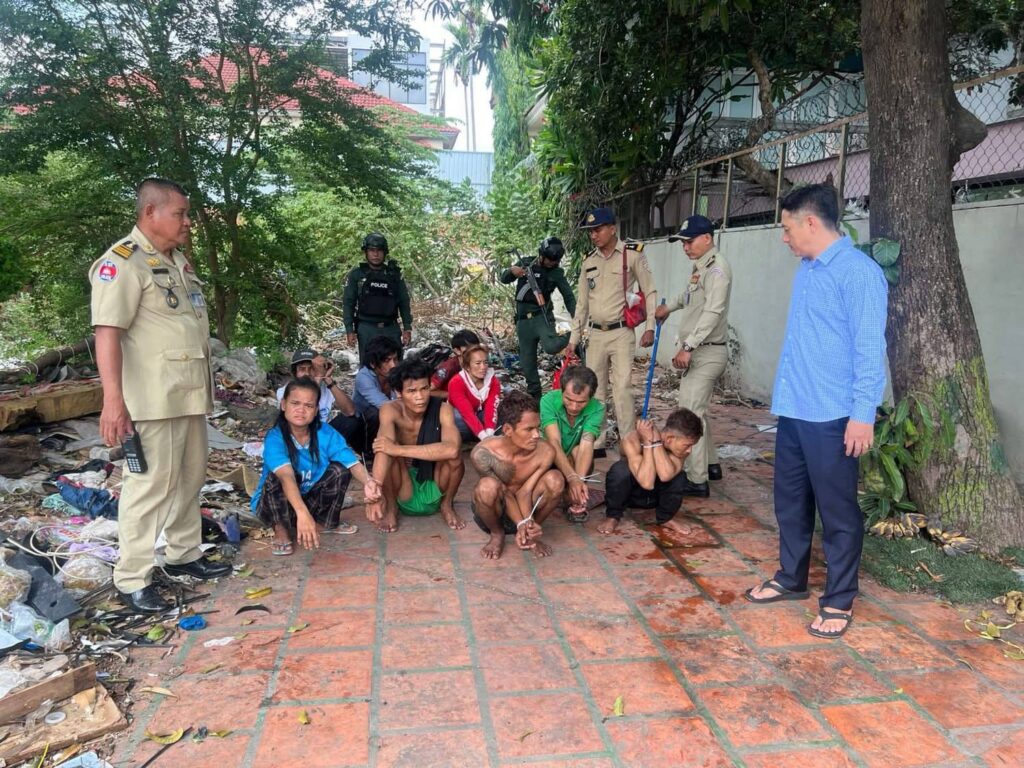 នគរបាលចុះប្រមូលជនអនាថា