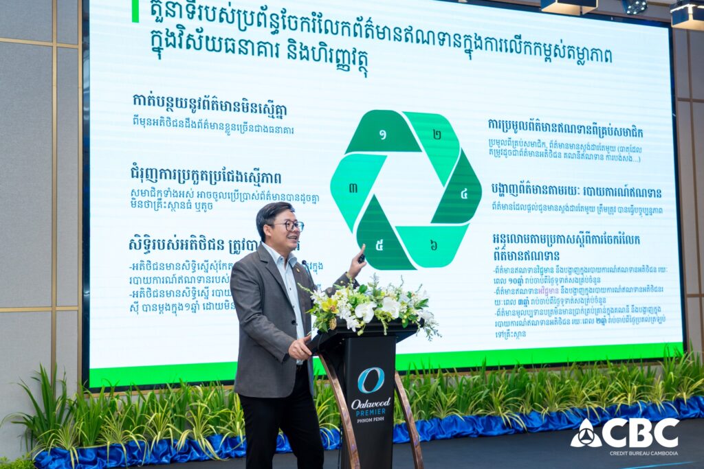 យោង​តាម​ច្បាប់ តើ​​គ្រឹះស្ថាន​ធនាគារ​អាច​ចូល​ឆែកប្រវត្តិ​ឥណទាន​ហិរញ្ញវត្ថុ (CBC) របស់​អតិថិជន​​ ដោយ​របៀប​ណា​?