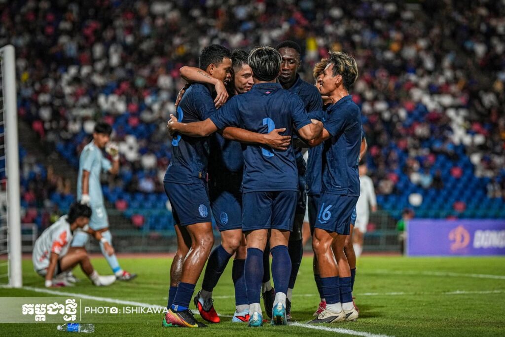 ជាប្រវត្តិសាស្ត្រថ្មី! បាល់ទាត់​កម្ពុជា ៣ កម្រិត ឈ្នះ​ទាំង ៣