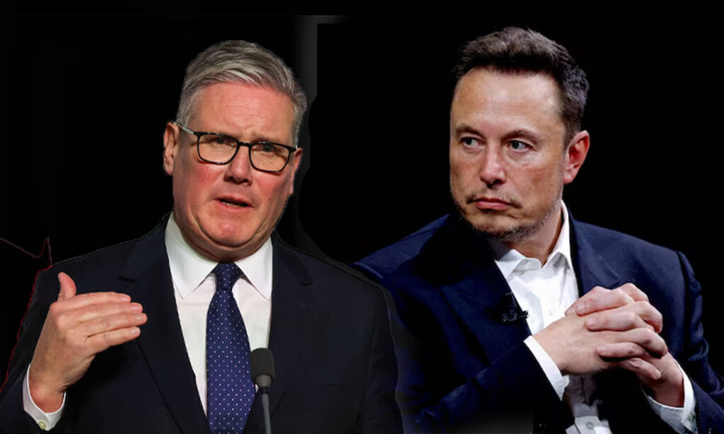 លោក Starmer ប្រាប់ សេដ្ឋី​អាមេរិក​ Elon Musk កុំជ្រៀត​ជ្រែកកិច្ច​ការ​​​ផ្ទៃក្នុង​របស់​អង់គ្លេស