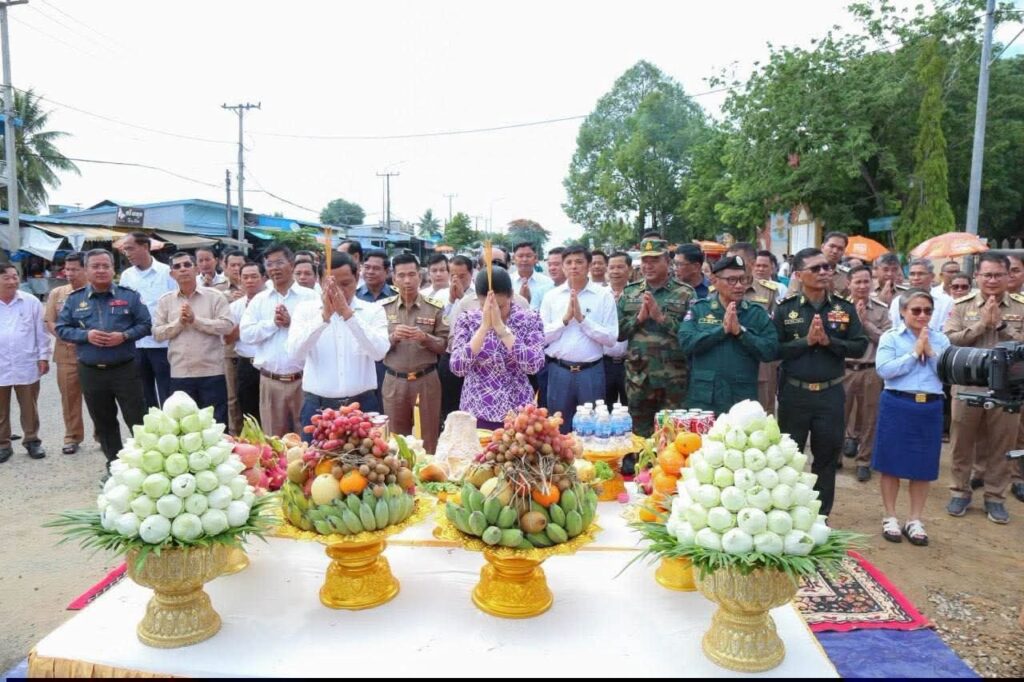 រដ្ឋបាលខេត្តប៉ៃលិន ដំឡើងរូបសំណាក “ព្រះវិស្ណុ” នៅរង្វង់មូលថ្មី ដើម្បីបង្កើនសោភ័ណភាព និងបញ្ចៀសគ្រោះថ្នាក់ចរាចរណ៍