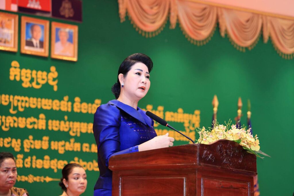 រដ្ឋលេខាធិការក្រសួងមហាផ្ទៃ កោតសរសើរពីចំនួនស្រ្តីក្នុងជួរមន្រ
