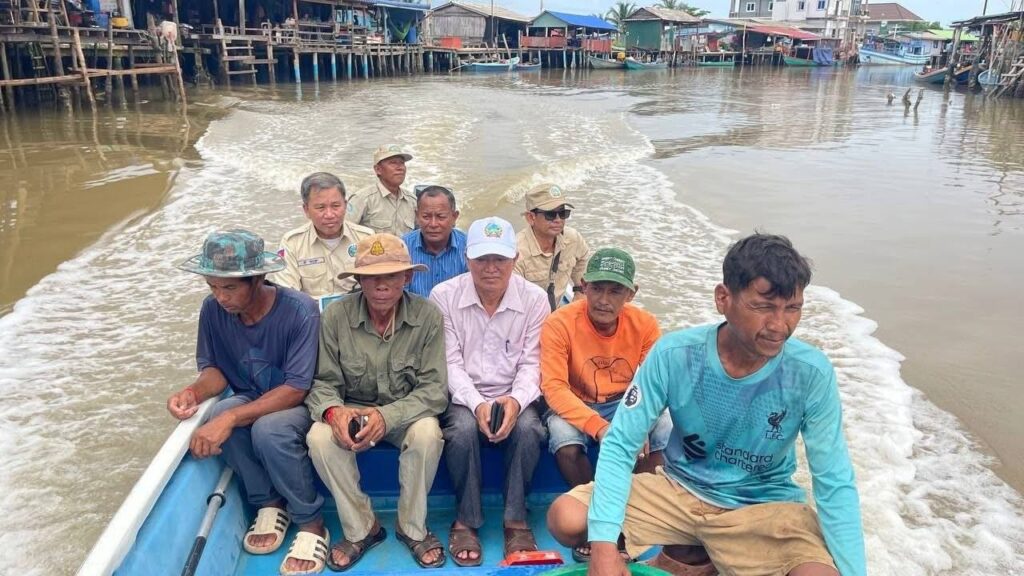 ក្រសួងកសិកម្ម និងខណ្ឌរដ្ឋបាលជលផលកោះកុង លែងកូនក្តាមថ្ម ៣០០ក្ប
